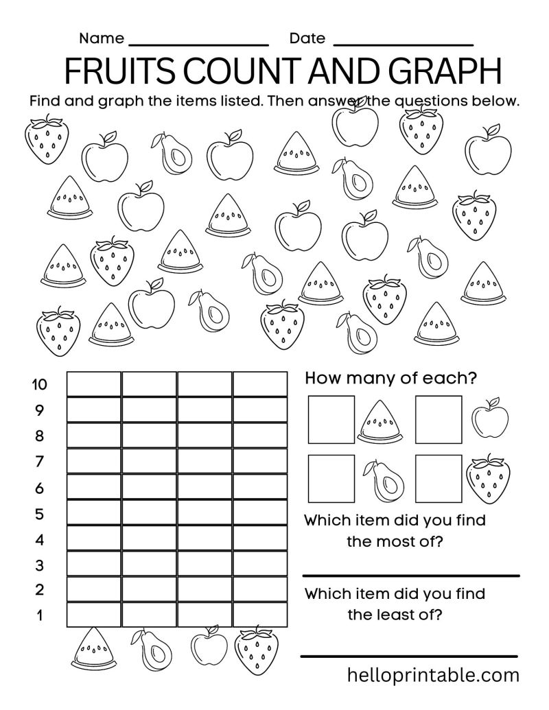 Count And Graph Worksheets - High Quality Space Illustration - Mobile