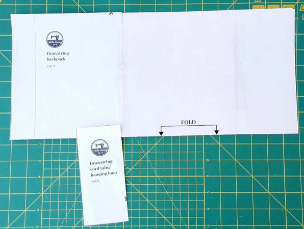 Diy Versatile Drawstring Backpack Sewing Pattern - Premium Abstract Pattern Gallery - Mobile