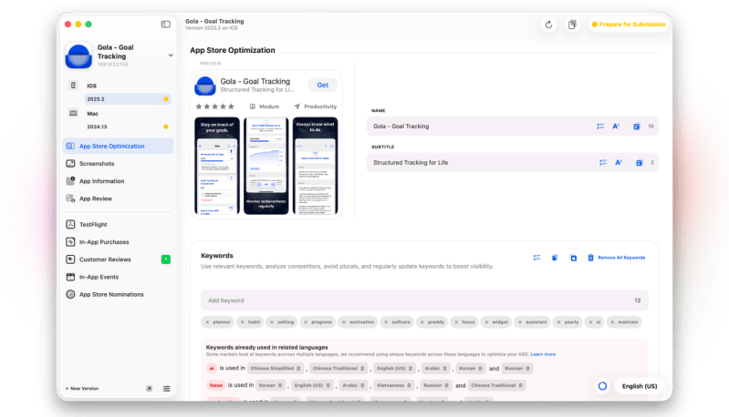 Helm For App Store Connect - Premium Geometric Design Gallery - Mobile