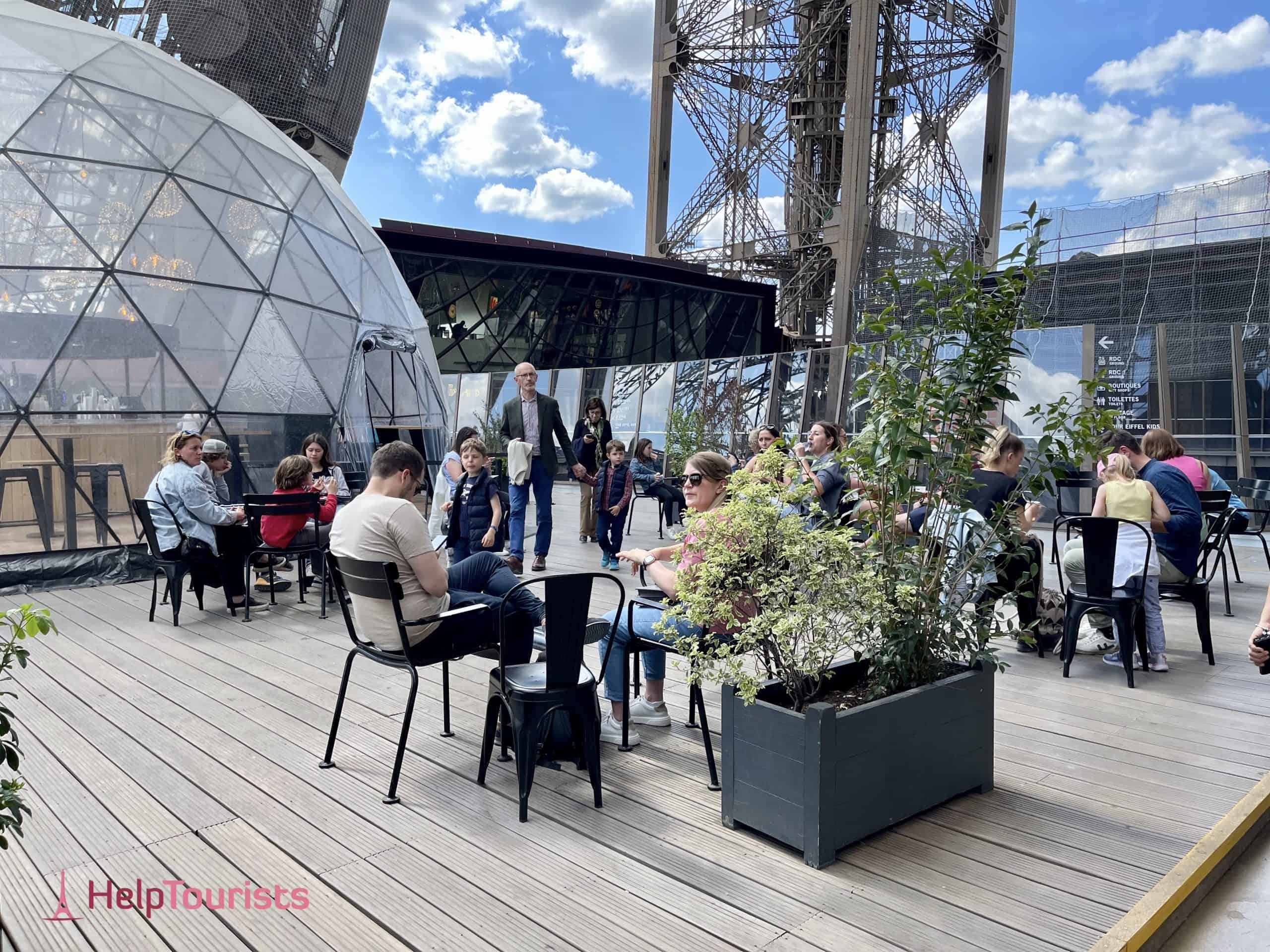 Eiffelturm Restaurant: Snackbar Eiffelturm