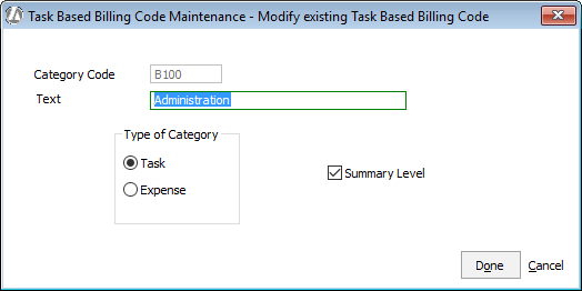Pre Defining Task Based Billing Codes - Sunset Texture Collection - Mobile Quality