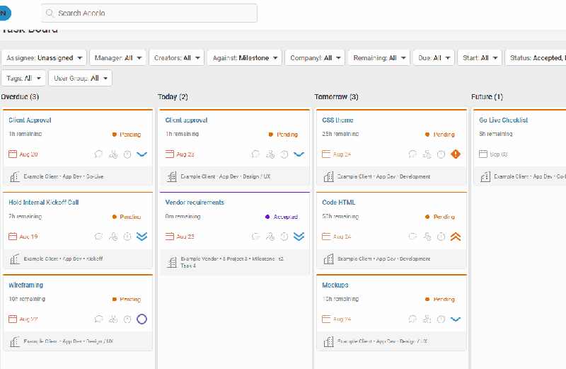 Task Settings Guide Activities Tasks Accelo - Premium Colorful Image - 4K