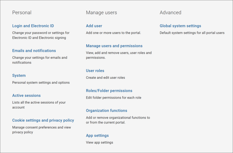 Settings Admincontrol Help Centre - Dark Photo Collection - Retina Quality