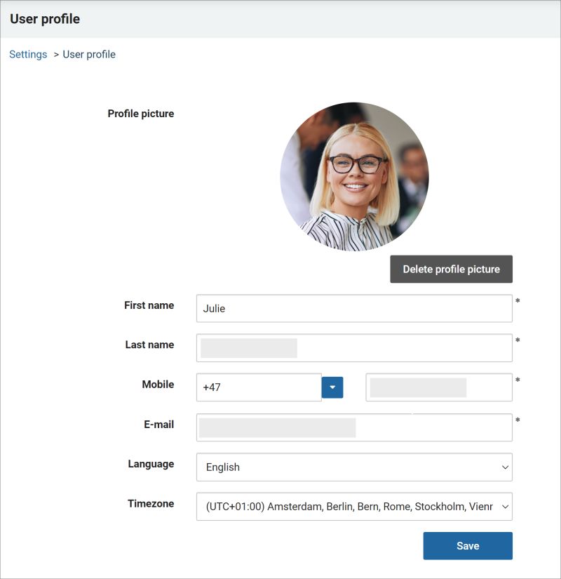 Personal User Settings Admincontrol Help Centre - Premium Nature Background - Full HD