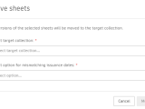 Move Sheets To A Different Collection