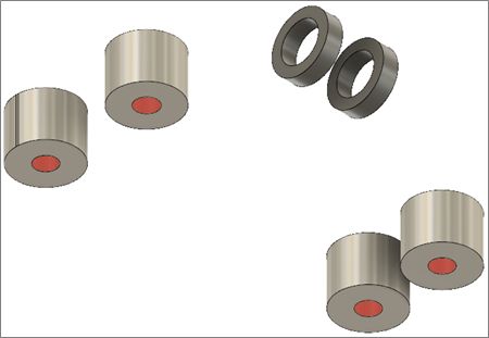 Create Bolt Hole Obstacle Geometry - Premium Minimal Texture Gallery - Mobile