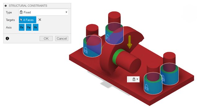 How To Apply Loads And Constraints In Generative Design The Same Faces - Best Landscape Textures in Full HD