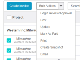 Create A Consolidated Invoice Bigtime Help Center Support