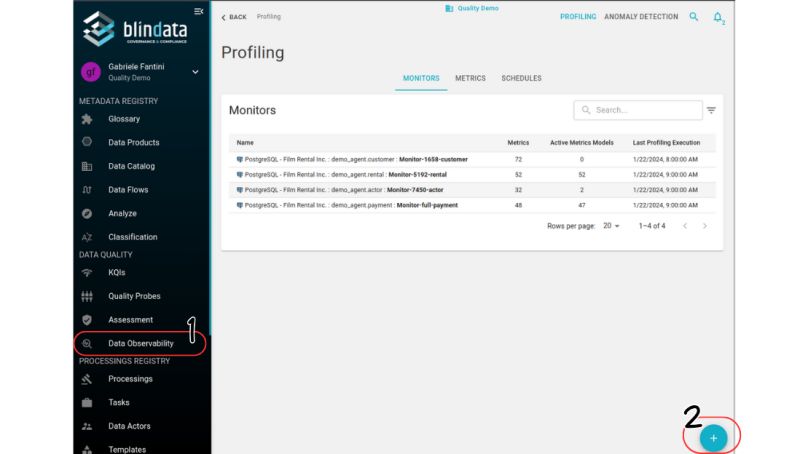 Blindata Help Data Profiling - Premium Mountain Picture Gallery - Mobile