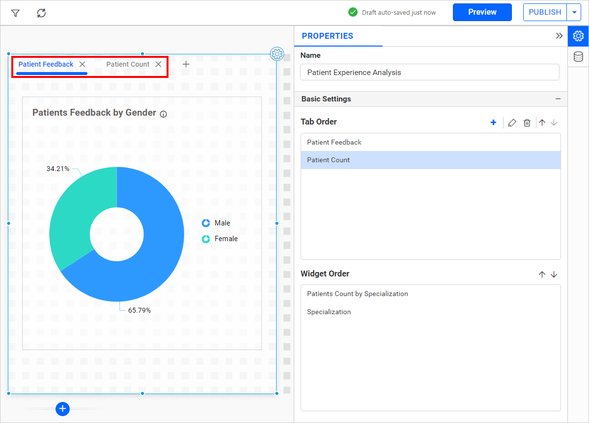 Adding A Tab Widget In Embedded Dashboard Bold Bi Docs