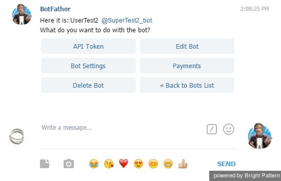 5 3 Telegram Integration Guide Configuration Bright Pattern Documentation - Best Nature Pictures in HD