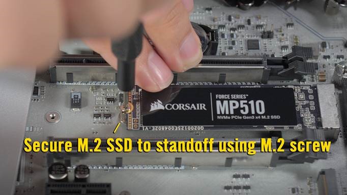 How To Install A Corsair M 2 Solid State Drive Corsair - Mountain Arts - Elegant Desktop Collection