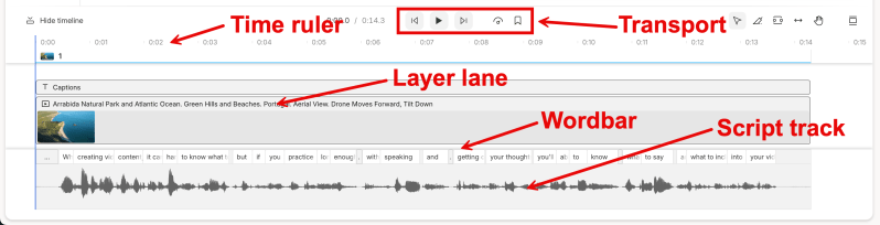 Timeline Overview Descript Help - Premium City Texture Gallery - Mobile