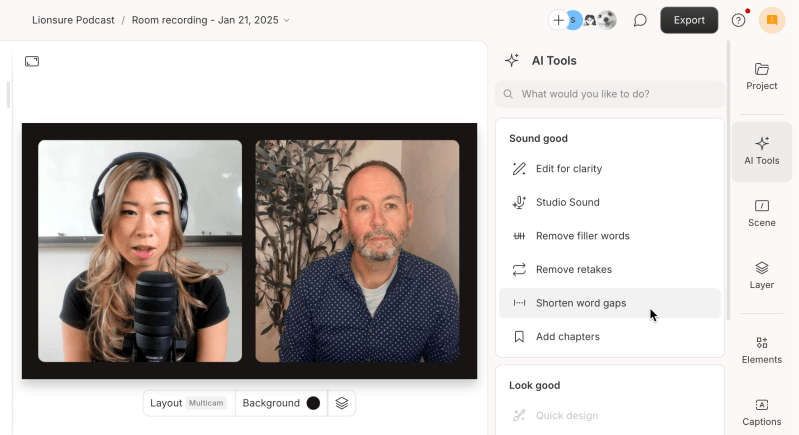 Edit Word Gaps In Your Script Descript Help - Retina Ocean Arts for Desktop