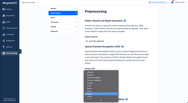 How To Select Ocr Languages Doc Scan Help - Best Dark Backgrounds in Retina