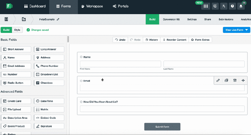 Add Edit Delete Copy Move Fields Help And Support Knowledge Base - HD Space Photos for Desktop