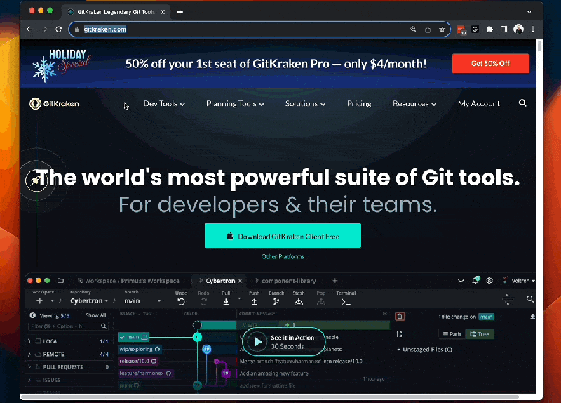 Gitkraken Cli Features Gitkraken - Nature Patterns - Beautiful 4K Collection