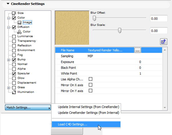 Surface Settings Cinerender - Download Ultra HD Landscape Illustration | High Resolution