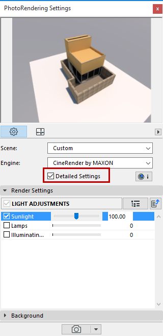 Detailed Cinerender Settings - Creative Retina Gradient Illustrations | Free Download