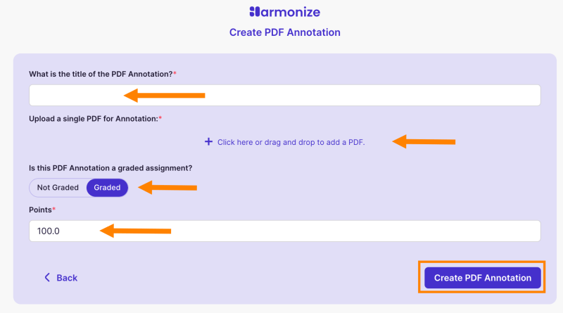 Graded Pdf Annotations Harmonize - Dark Design Collection - High Resolution Quality
