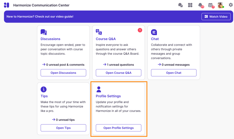 Harmonize Student Profile Harmonize - Gradient Design Collection - High Resolution Quality