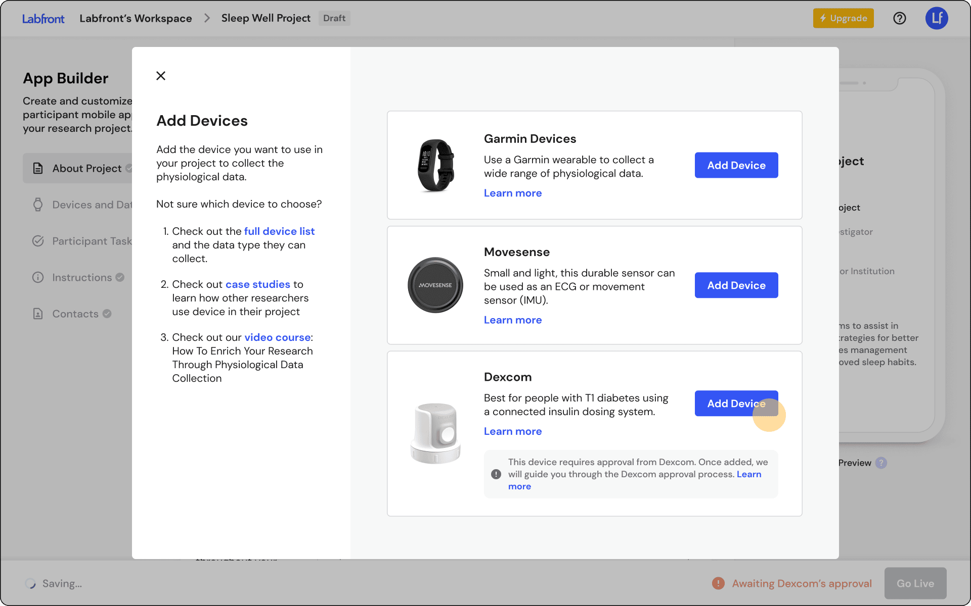 Device Integration Dexcom - Amazing Dark Pattern - 8K