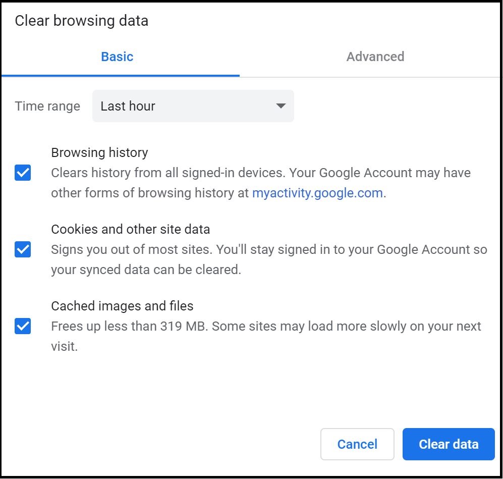 Select sign up with facebook. Clear Google Chrome Data To Fix Quizlet Problems La Canada Unified School District