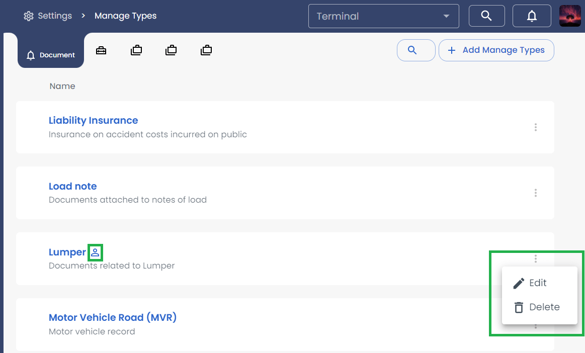 Manage Types - Sunset Illustration Collection - Retina Quality