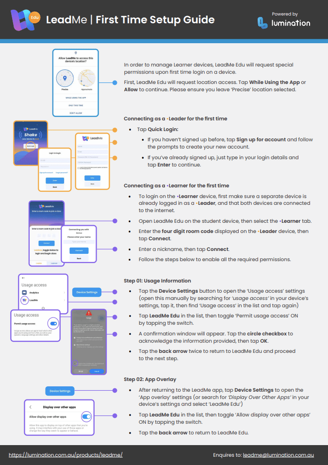 Leadme App - Premium Gradient Texture Gallery - Retina