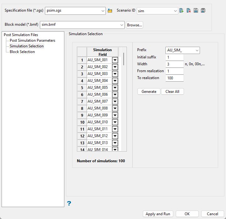 Vulcan Block Simulation Post Simulation Block Selection - Premium Mountain Design Gallery - Mobile