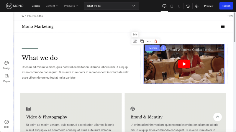 Video Module Mono Help Center - Modern 4K Minimal Pictures | Free Download