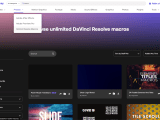 Davinci Macros Vs Templates Motion Array