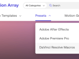 Davinci Macros Vs Templates Motion Array