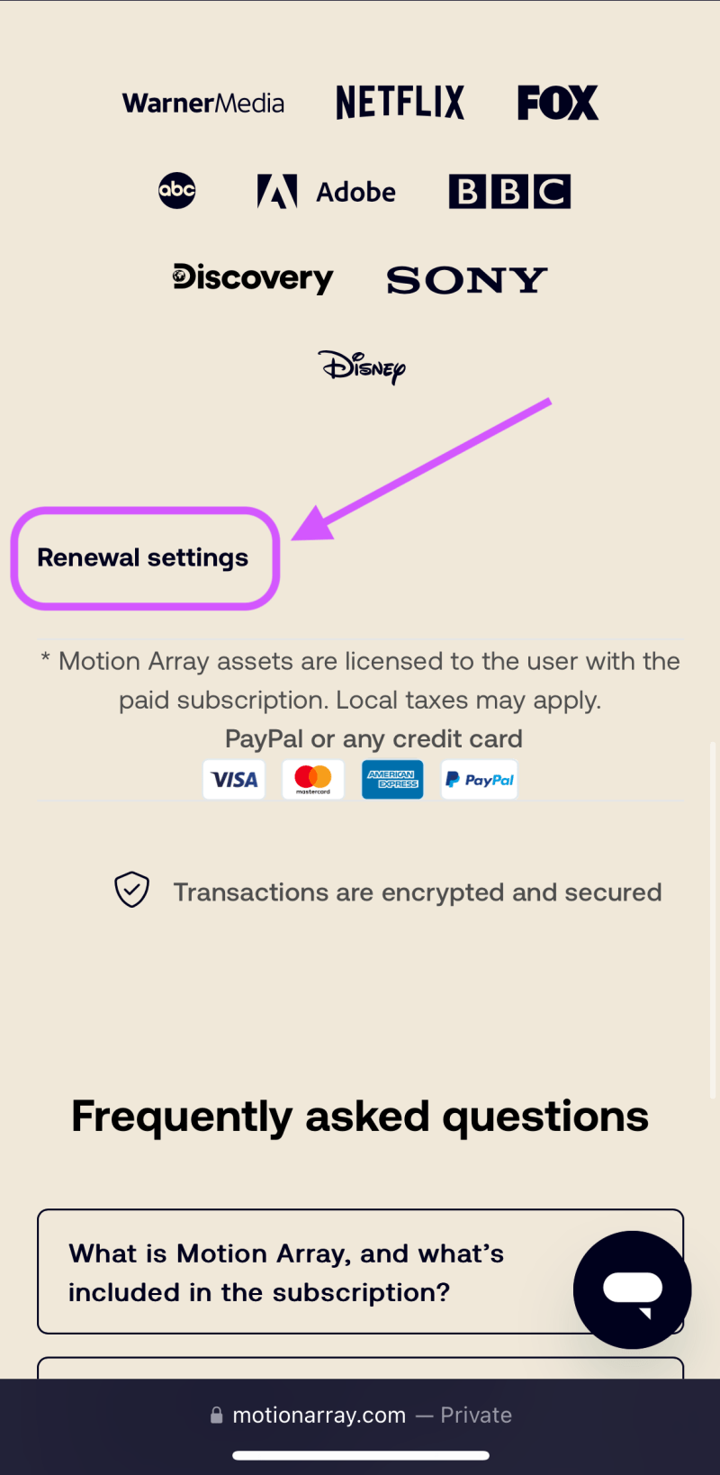 How Do I Downgrade Or Cancel My Plan Motion Array - Dark Photos - Modern 8K Collection