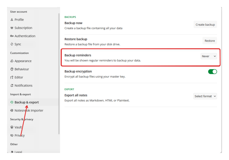 Backup And Restore Notesnook Help - Best Gradient Photos in Retina