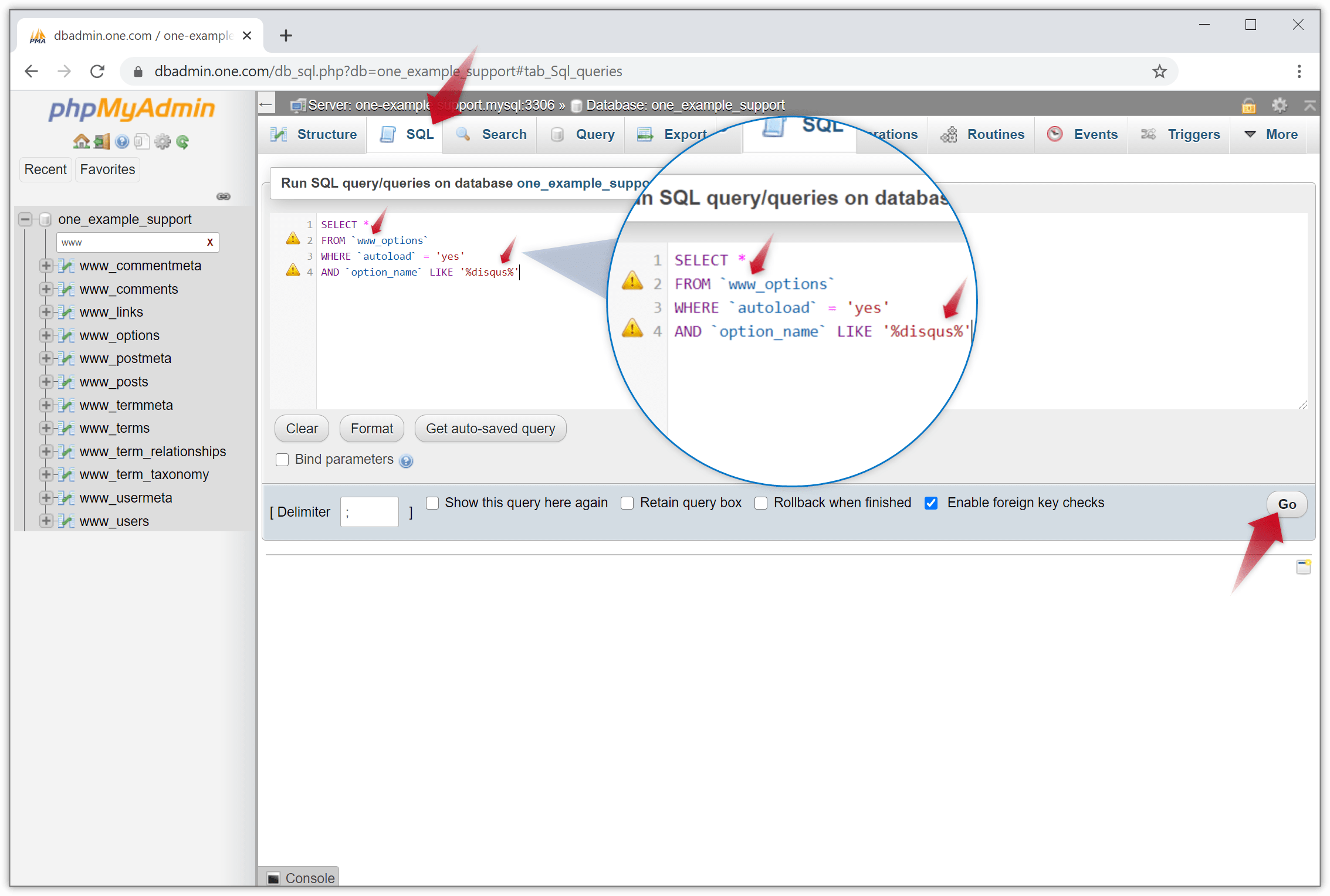 Deleting a page or post. How To Optimise The Wordpress Database Support One Com