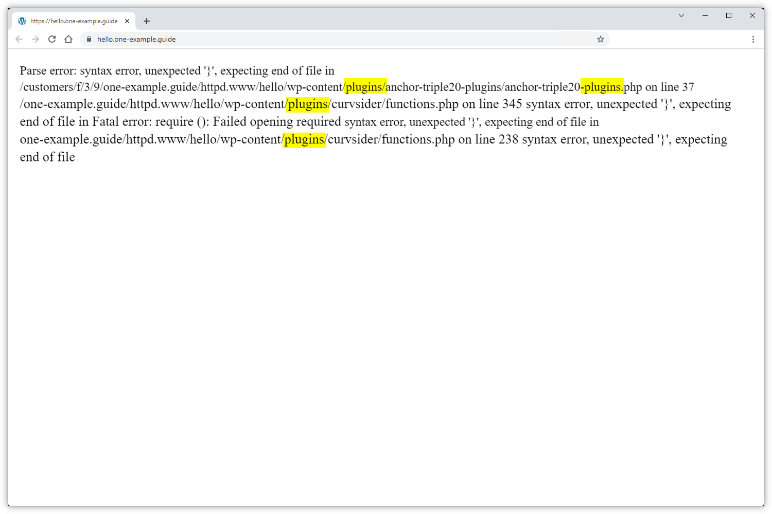 Troubleshooting wordpress errors: regain access to your wp admin