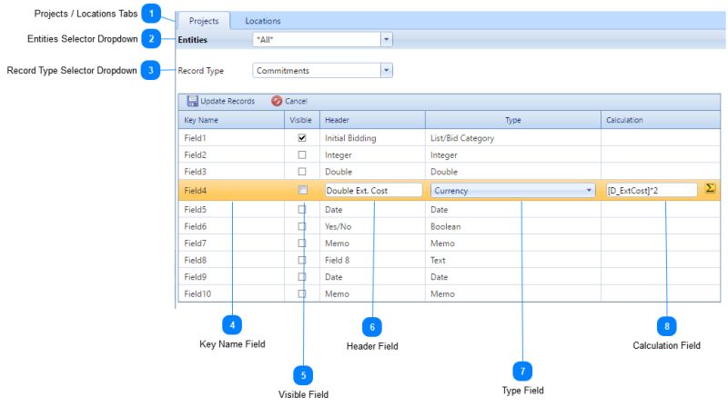Setting Up User Defined Fields - Download Perfect Colorful Design | Retina
