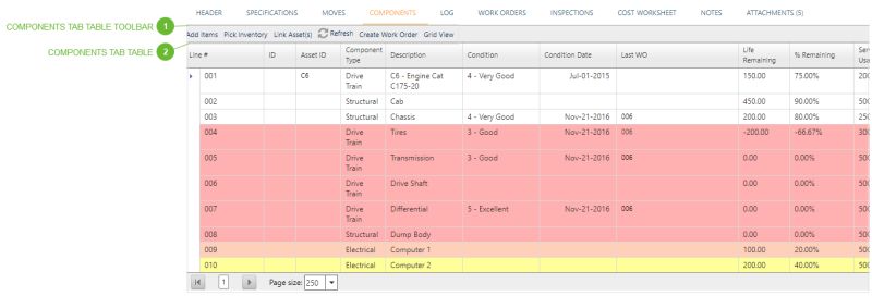 Components Tab Table - Download Classic Landscape Photo | Mobile