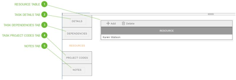Task Resources Tab - Incredible Space Background - Desktop