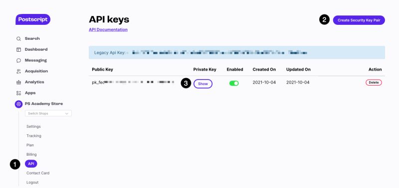 Set Up Your 1clickpopup Integration Postscript - Perfect Space Illustration - Ultra HD