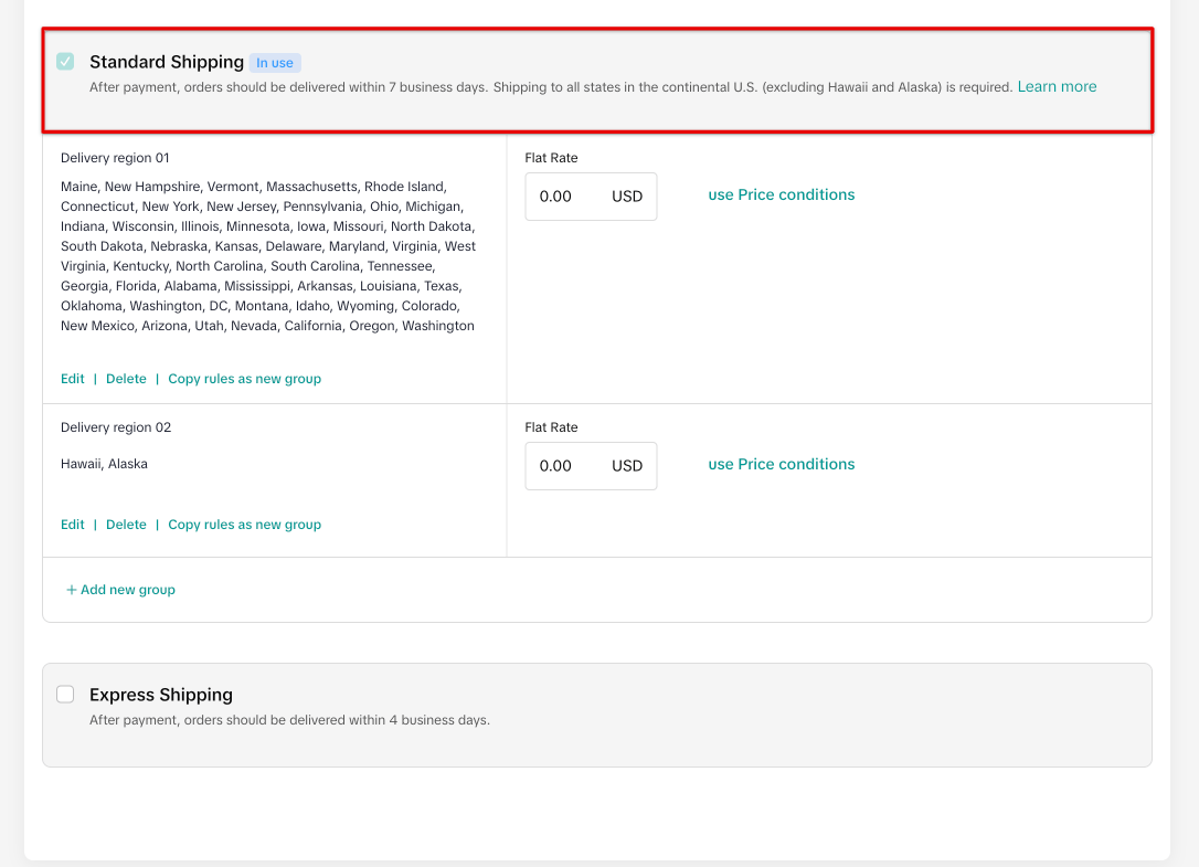 How can i set up shipping for tiktok shop us?