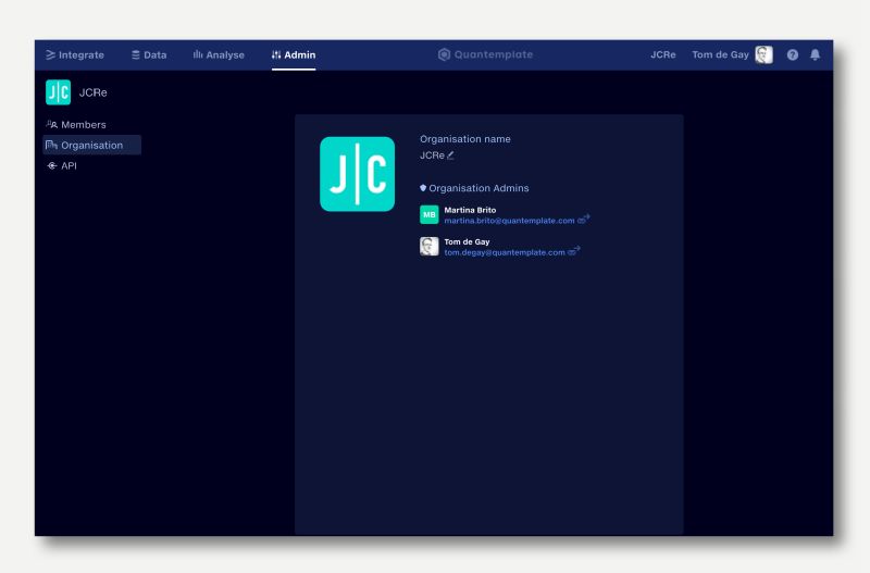 Quantemplate Admin - High Resolution Space Arts for Desktop