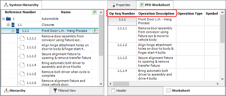 pfd worksheets process flow diagrams
