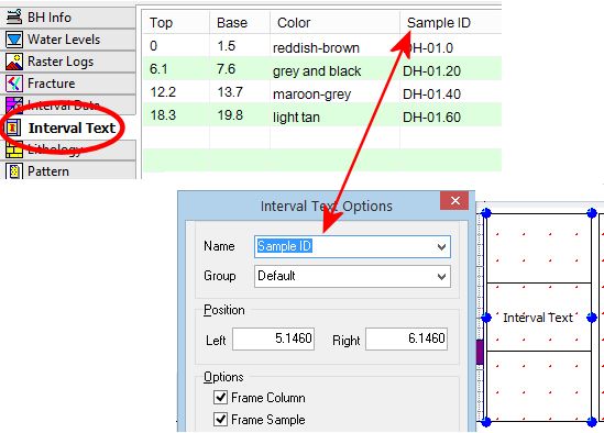 Log Body Items Interval Text Columns - Space Patterns - High Quality HD Collection