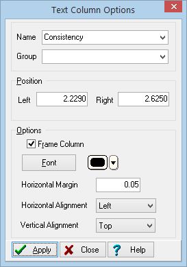 Log Body Items Text Columns - Best Minimal Arts in Retina