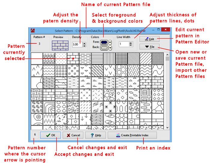 The Select Pattern Window - Best Vintage Pictures in Desktop