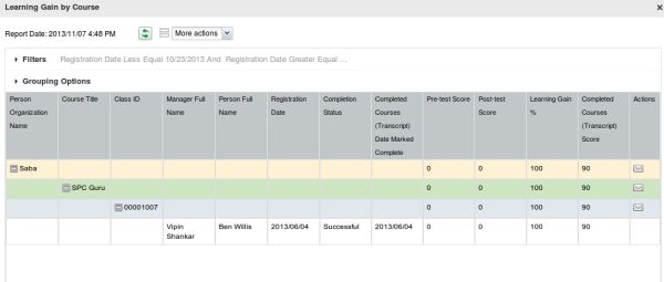 Learning Gain Reports - High Resolution Space Textures for Desktop