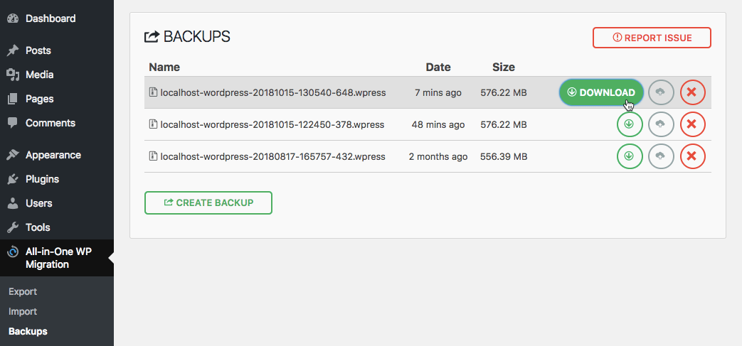 Next, you must import the zip file into your new wordpress blog or website. All In One Wp Migration User Guide Servmask Helpdesk