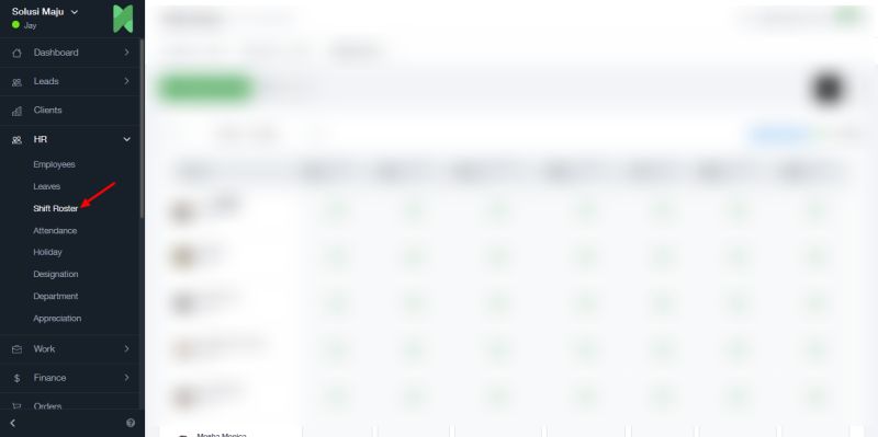 Shift Roster Bantuan Solusip - Ultra HD Ocean Pattern - 4K